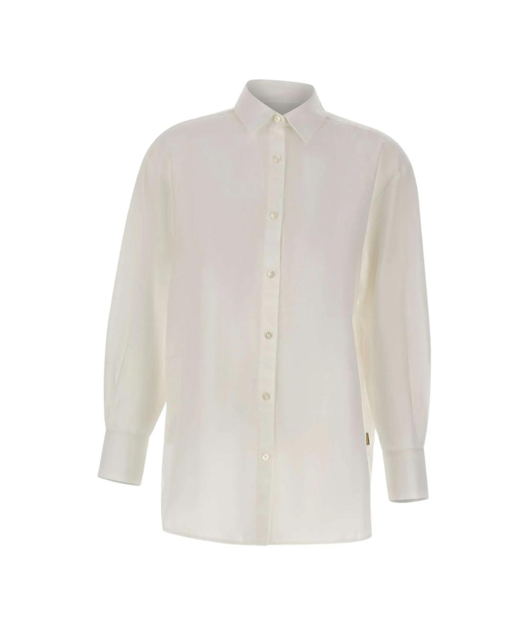 WOOLRICH Белая хлопковая рубашка, фото 1