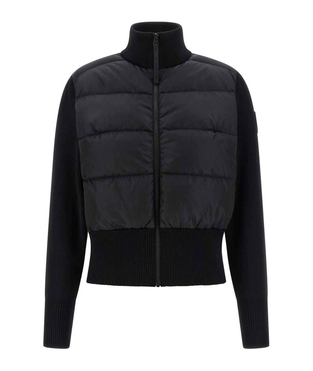 CANADA GOOSE Черная шерстяная куртка, фото 1