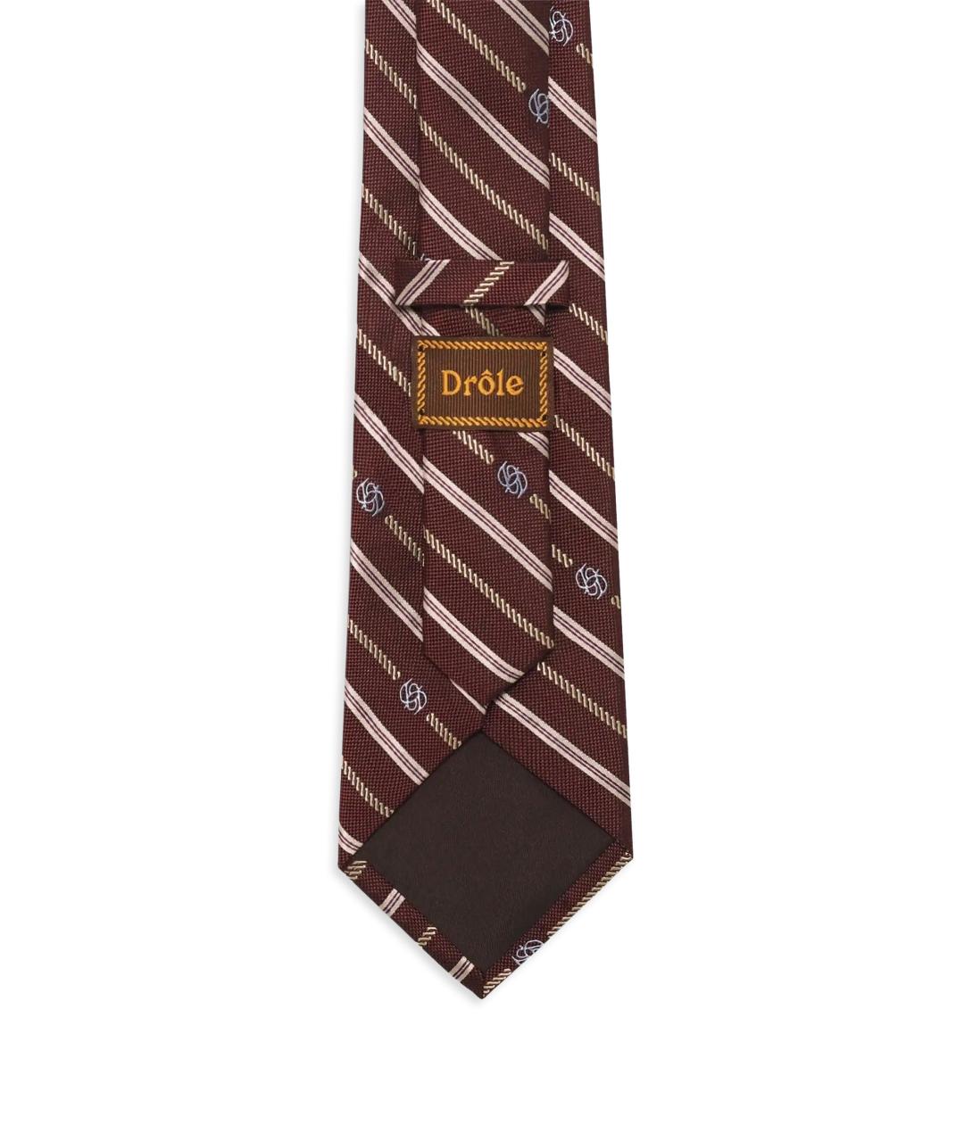 Drole de Monsieur Мульти шелковый галстук, фото 2