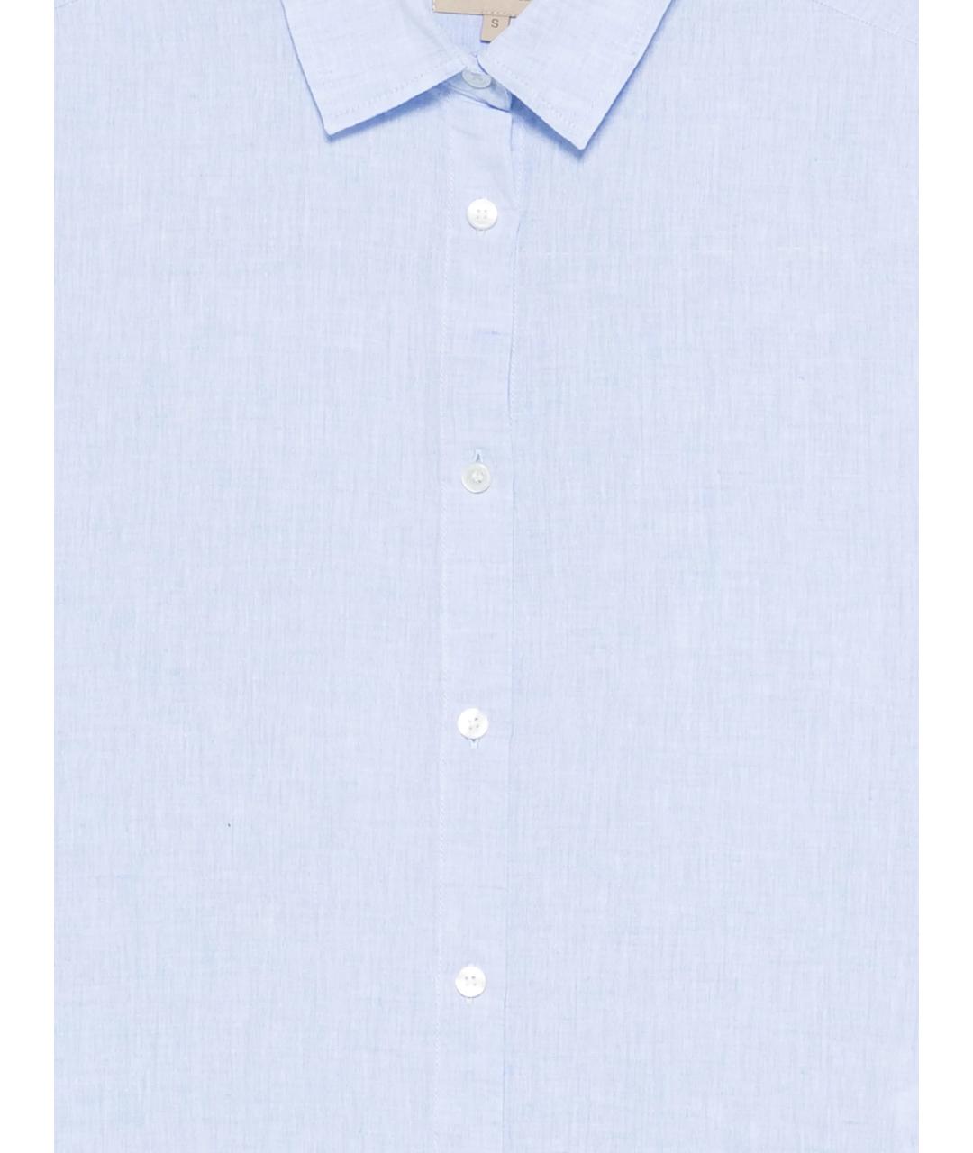 WOOLRICH Голубая хлопковая рубашка, фото 3