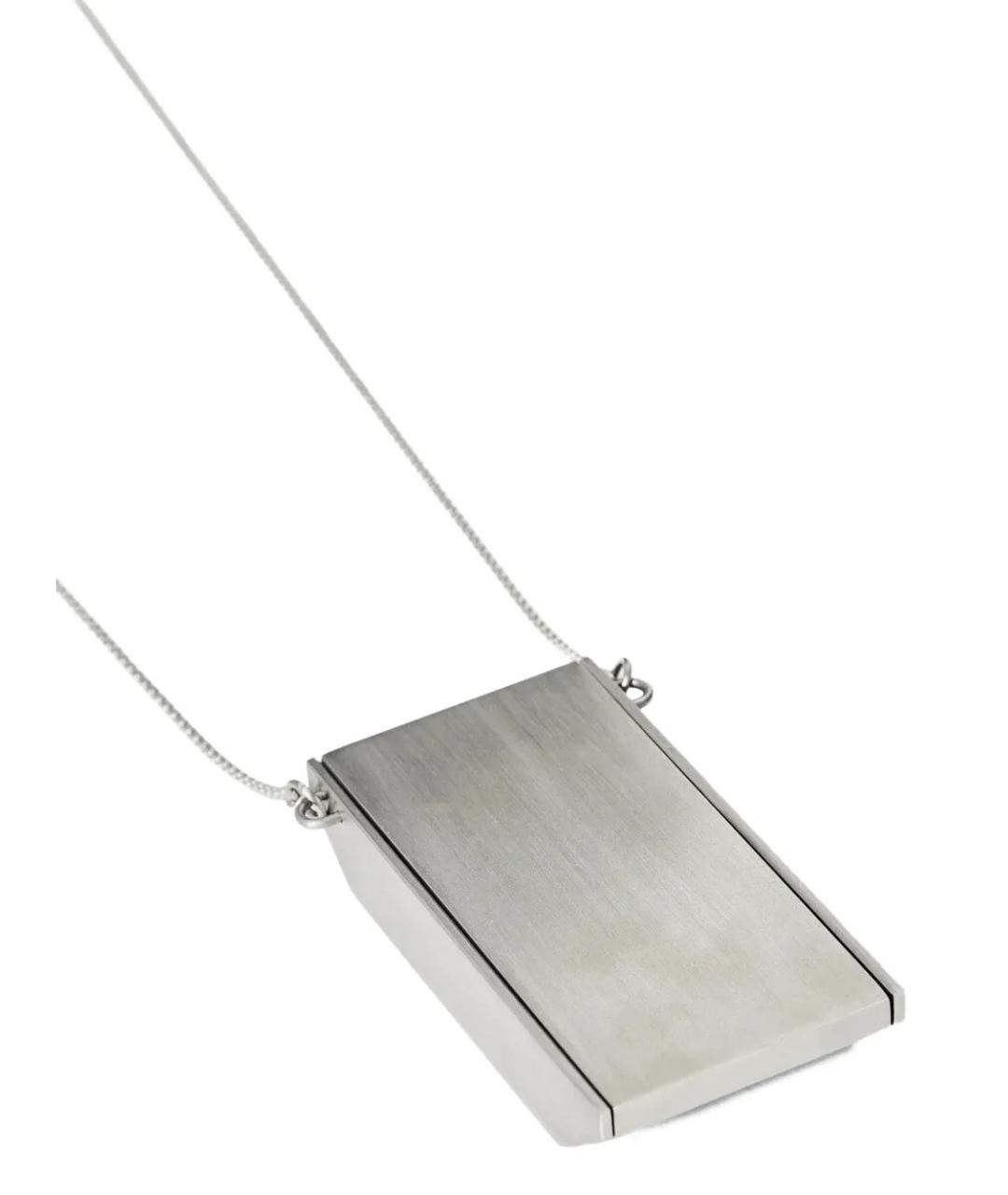 RICK OWENS Серебряная металлическая цепочка/подвеска, фото 4