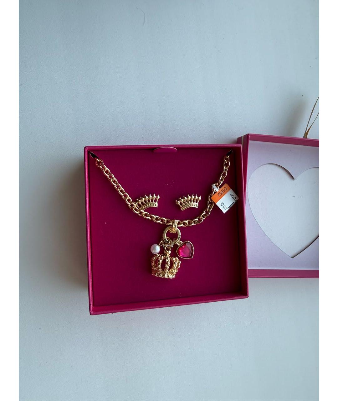 JUICY COUTURE Золотой металлический комплект, фото 4