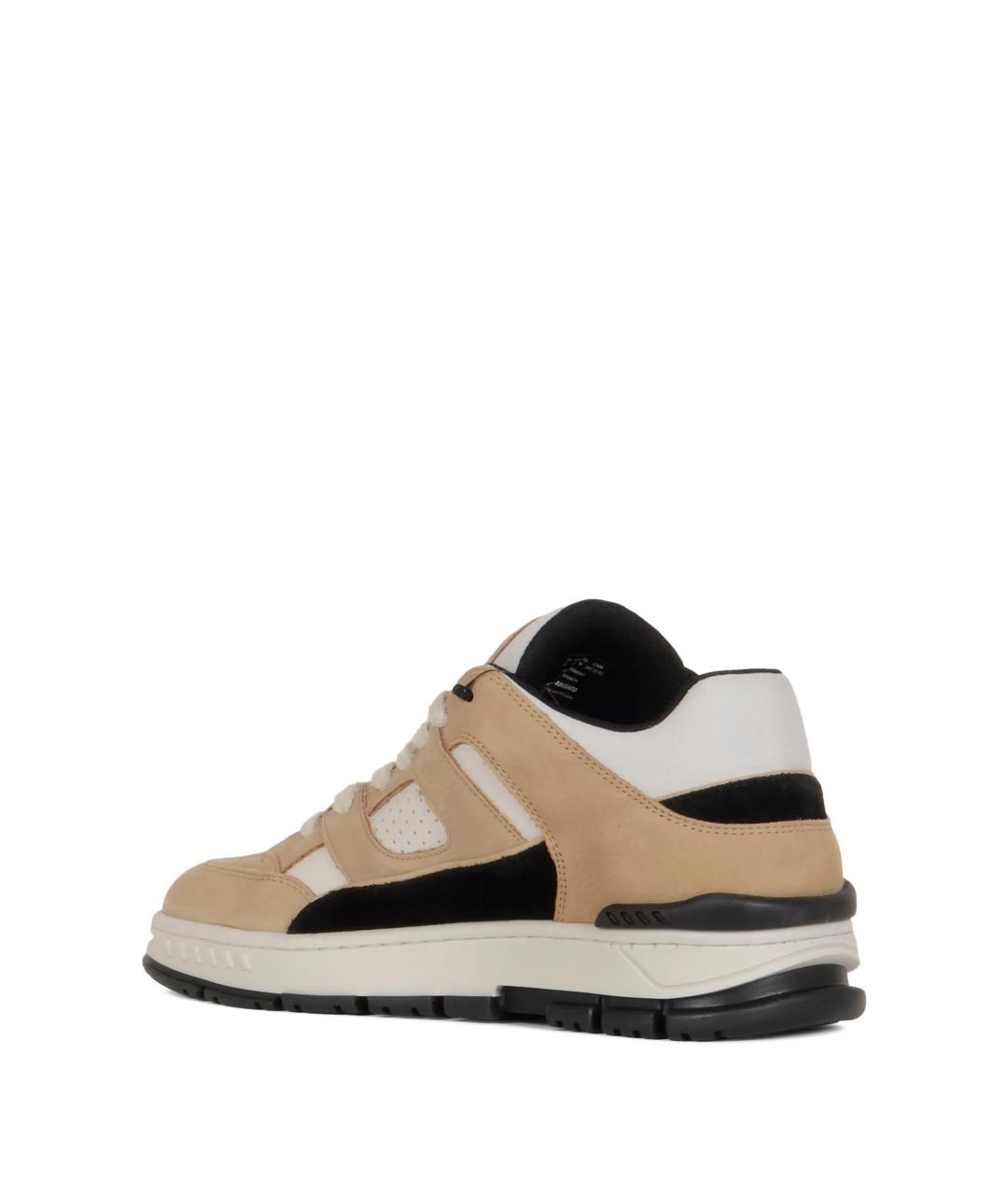 AXEL ARIGATO Бежевые нубуковые низкие кроссовки / кеды, фото 3