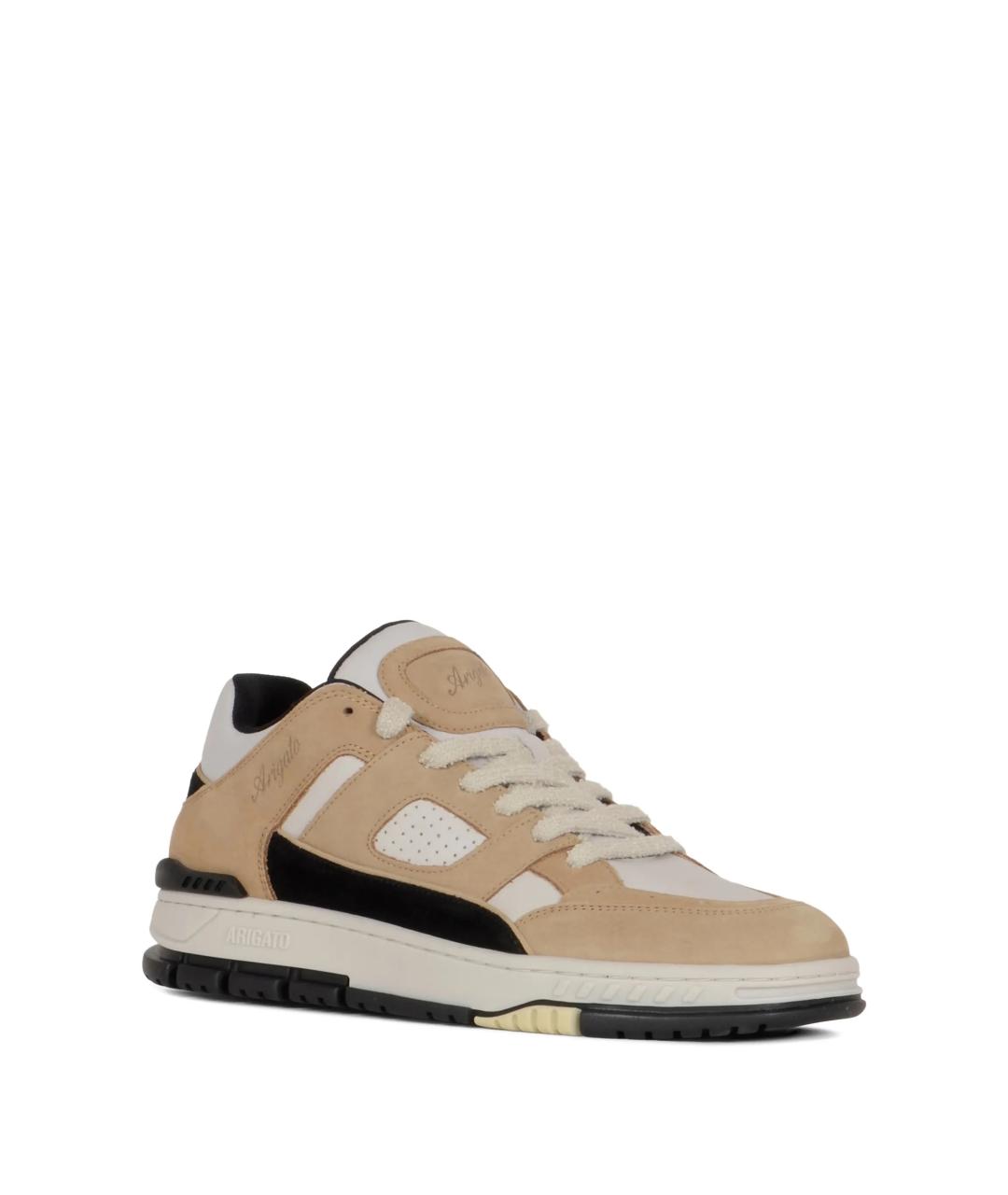 AXEL ARIGATO Бежевые нубуковые низкие кроссовки / кеды, фото 2