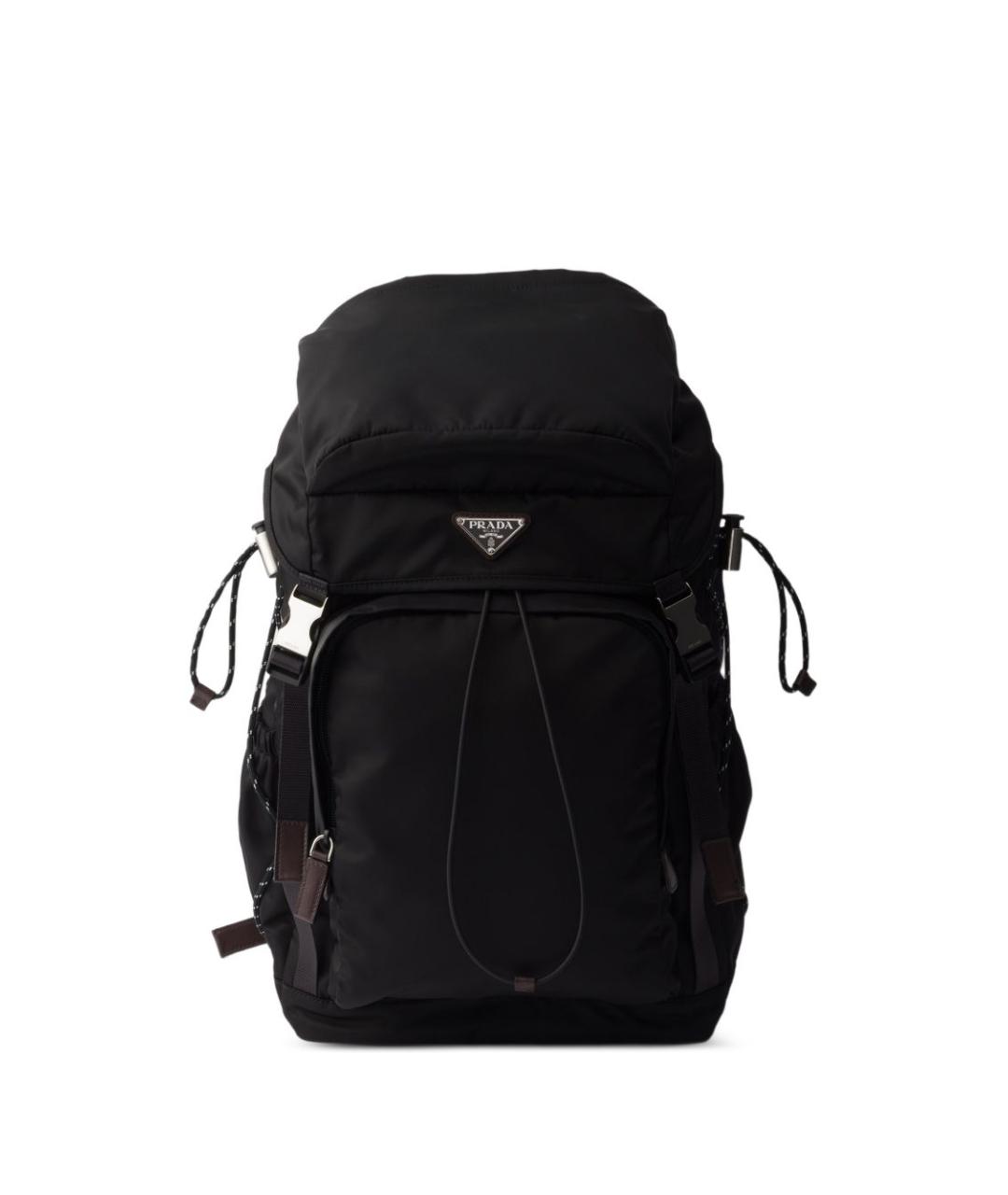 PRADA Черный тканевый рюкзак, фото 4