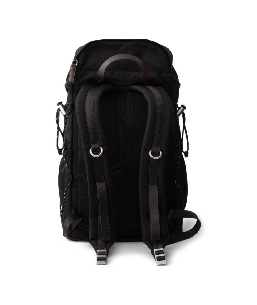 PRADA Черный тканевый рюкзак, фото 3