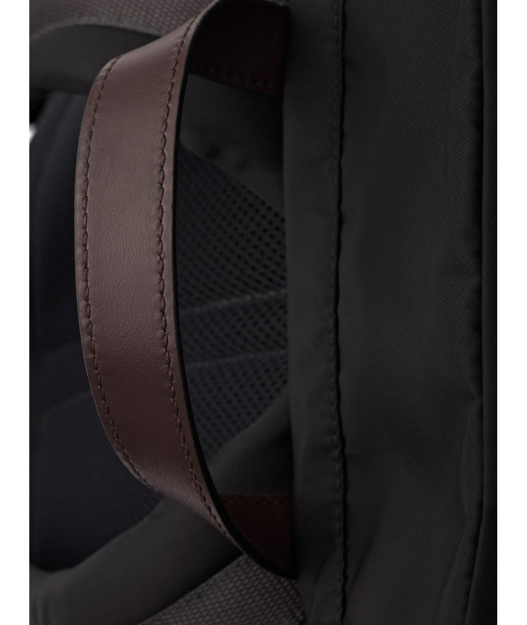 PRADA Черный тканевый рюкзак, фото 6