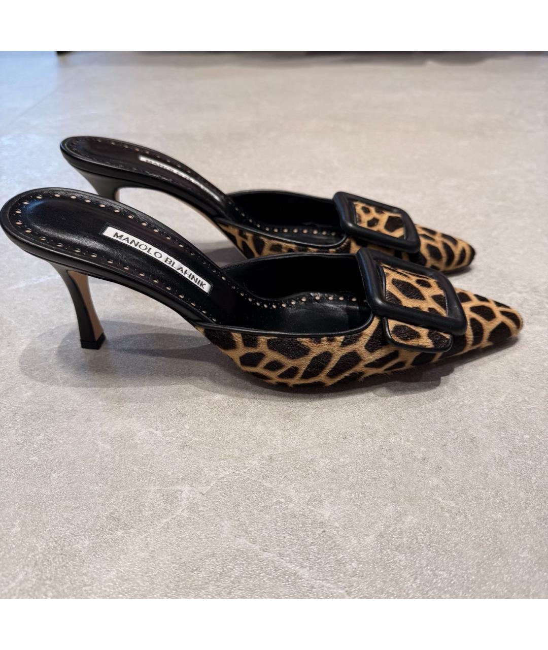 MANOLO BLAHNIK Мульти мюли, фото 5