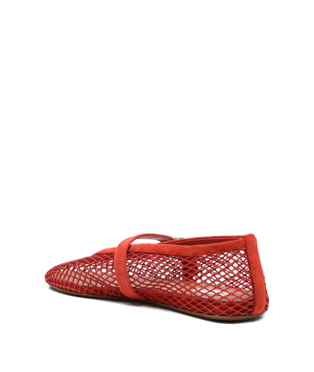 ALAIA Красные текстильные балетки, фото 2