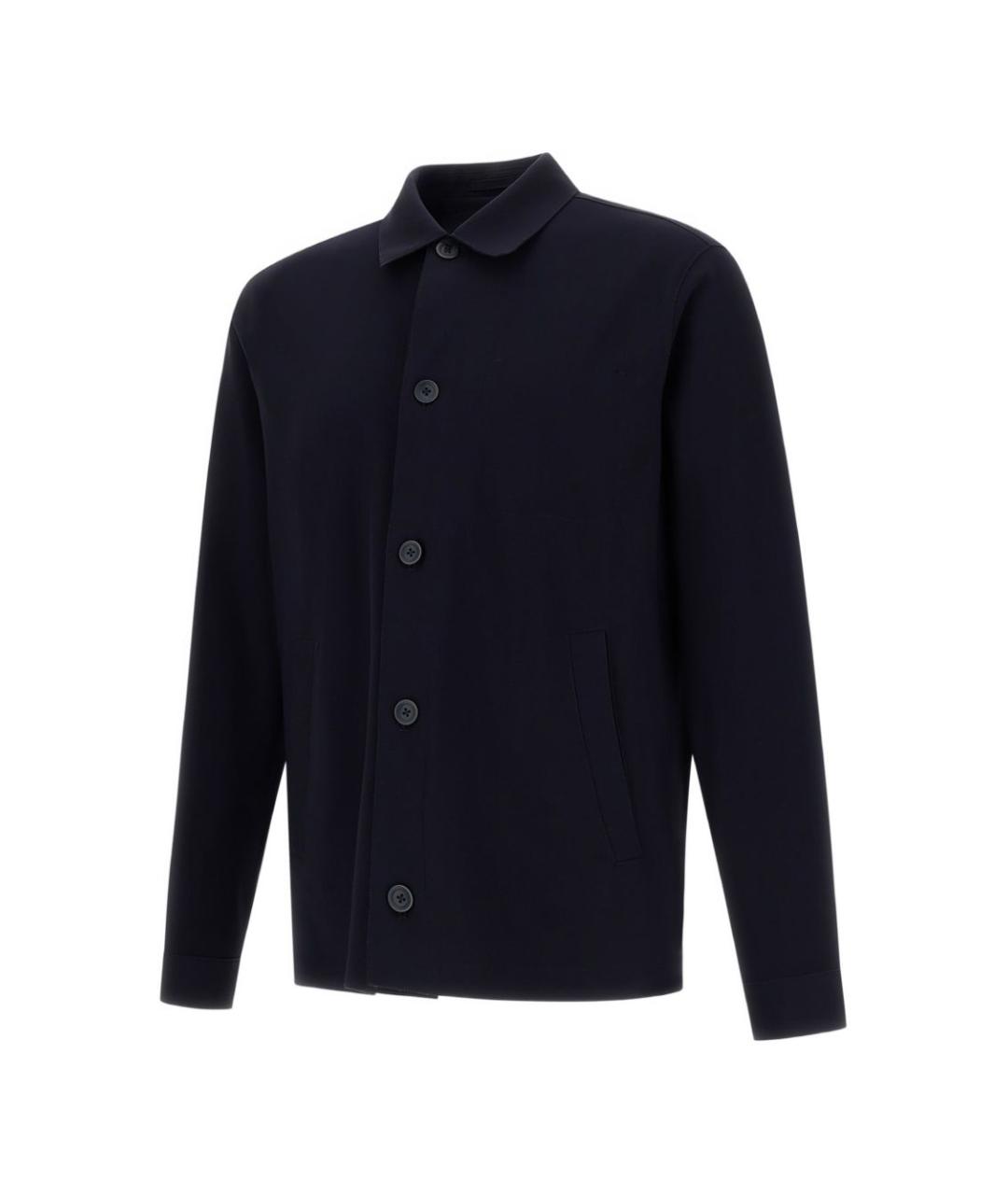 HERNO Темно-синяя полиамидовая куртка, фото 2