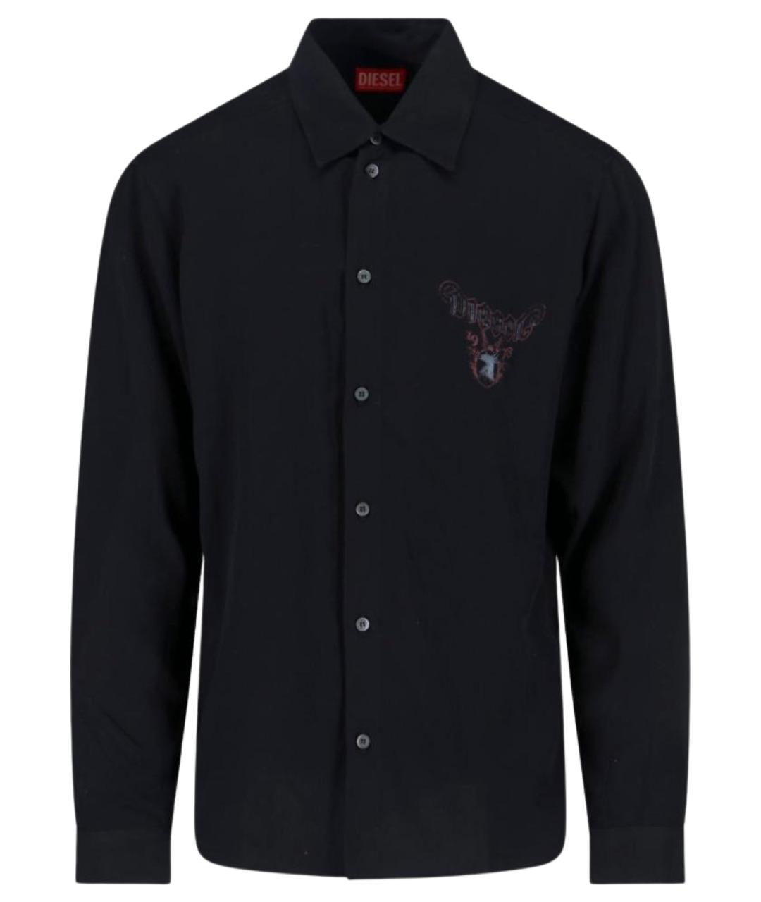 DIESEL Черная кэжуал рубашка, фото 1
