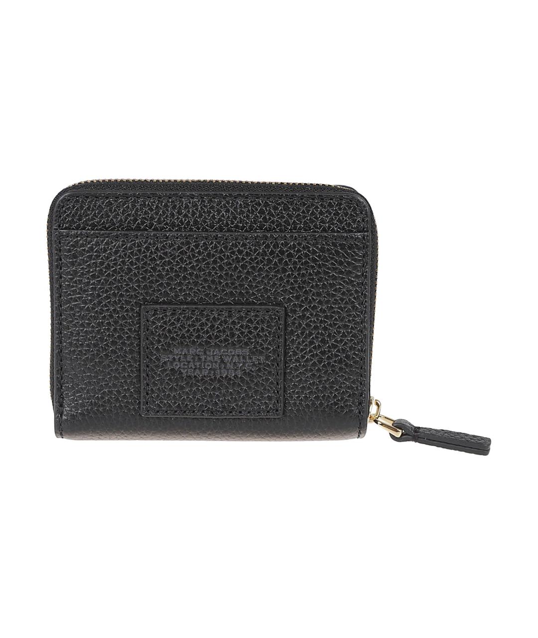 MARC JACOBS Черный кожаный кошелек, фото 2