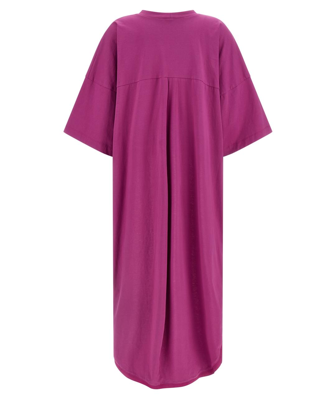 DI.LA3 PARI' Фуксия хлопковая футболка, фото 2