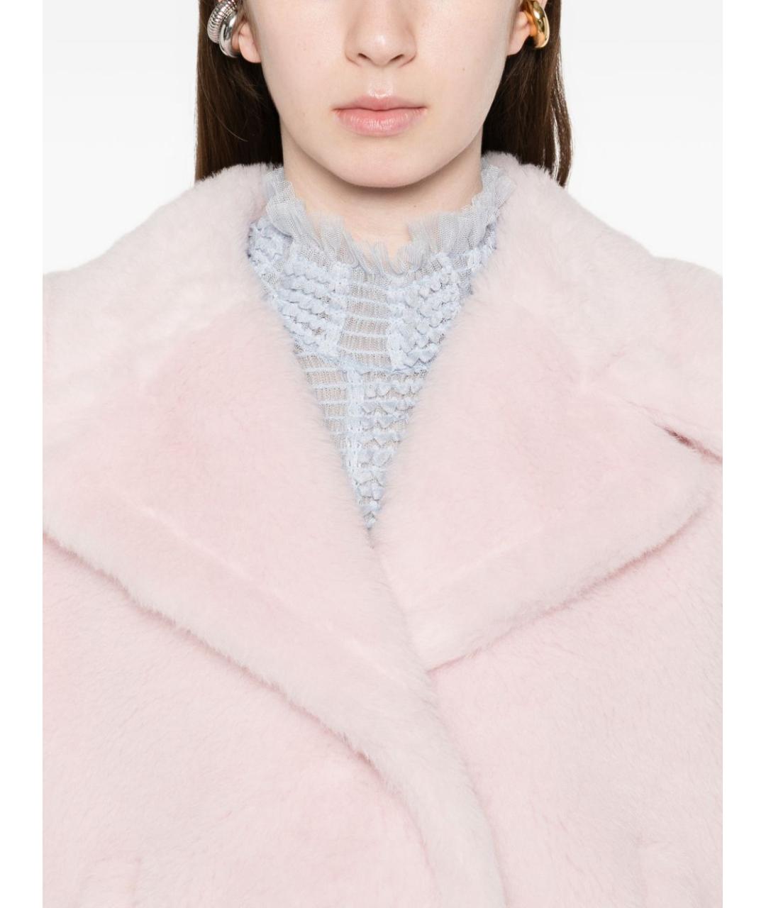 MAX MARA Розовая шерстяная куртка, фото 2