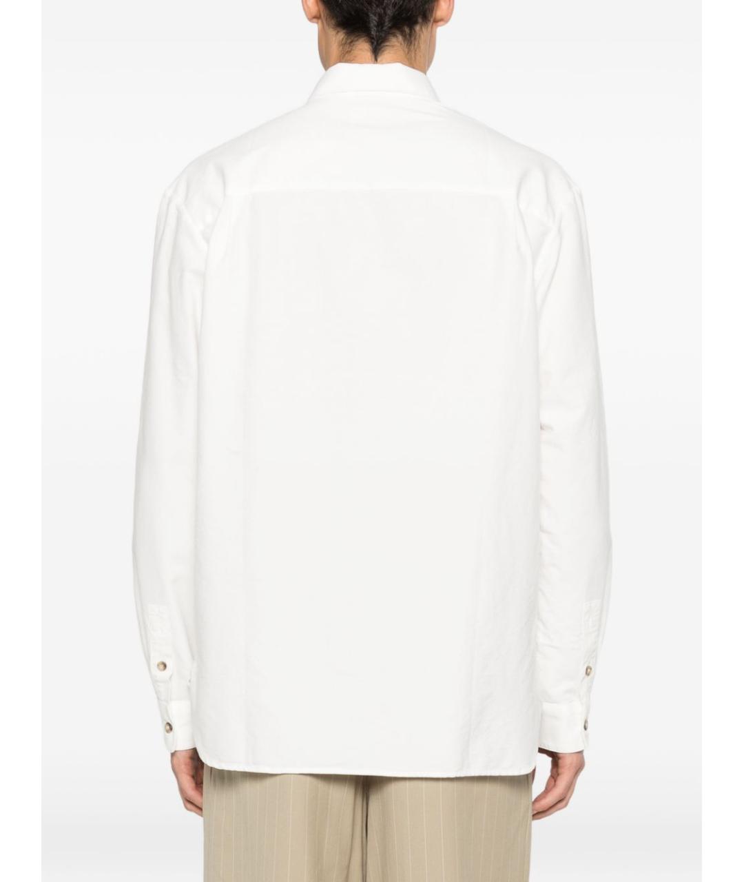 A.P.C. Белая хлопковая рубашка, фото 5
