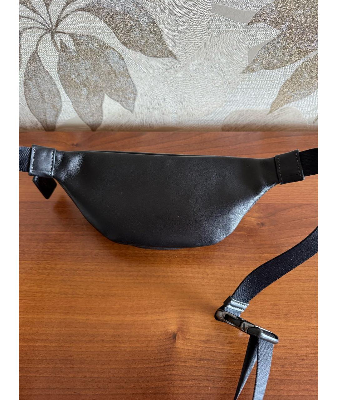 COACH Черная поясная сумка, фото 3