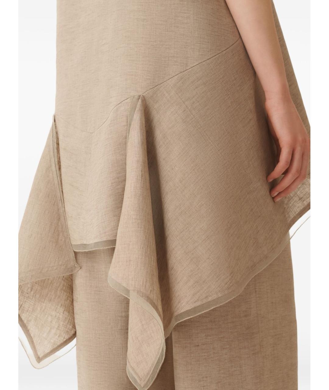 FABIANA FILIPPI Коричневая майка, фото 4