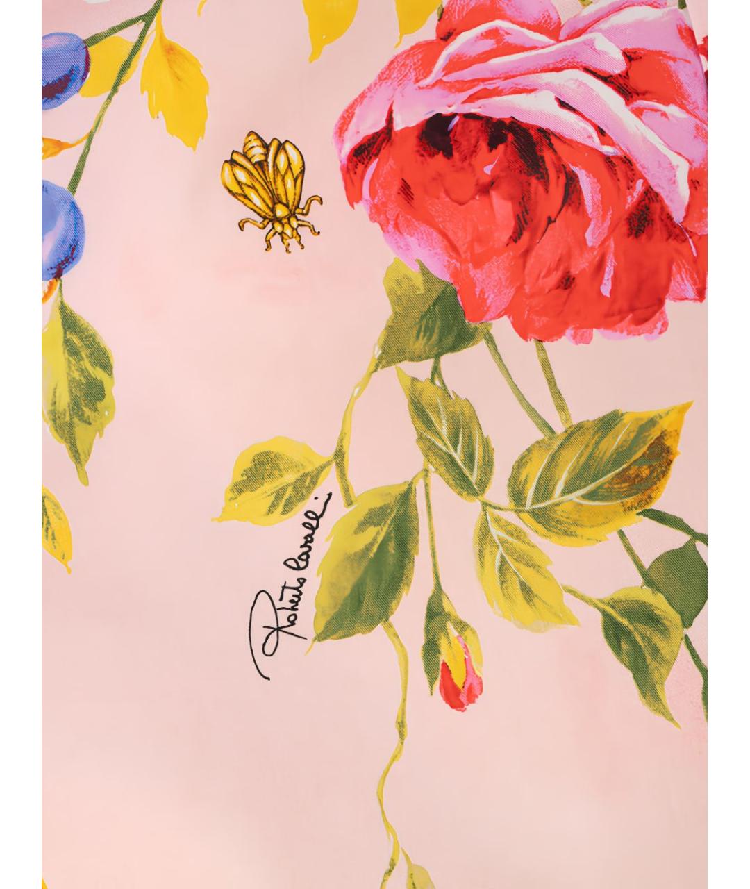 ROBERTO CAVALLI Мульти хлопковая рубашка, фото 4