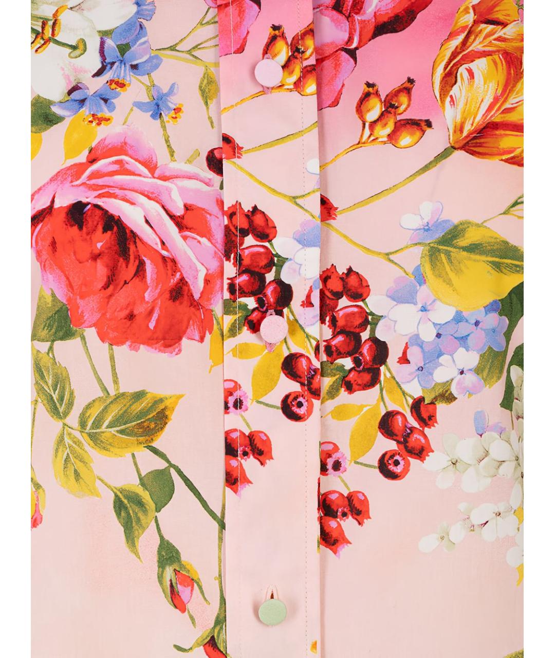 ROBERTO CAVALLI Мульти хлопковая рубашка, фото 2