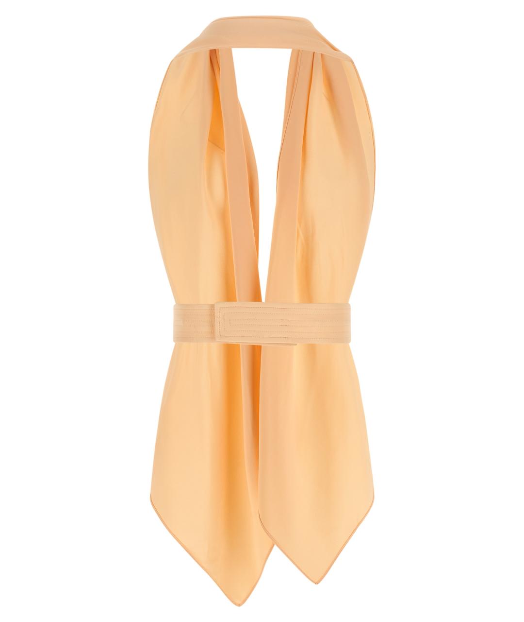 ALBERTA FERRETTI Розовая вискозная майка, фото 2