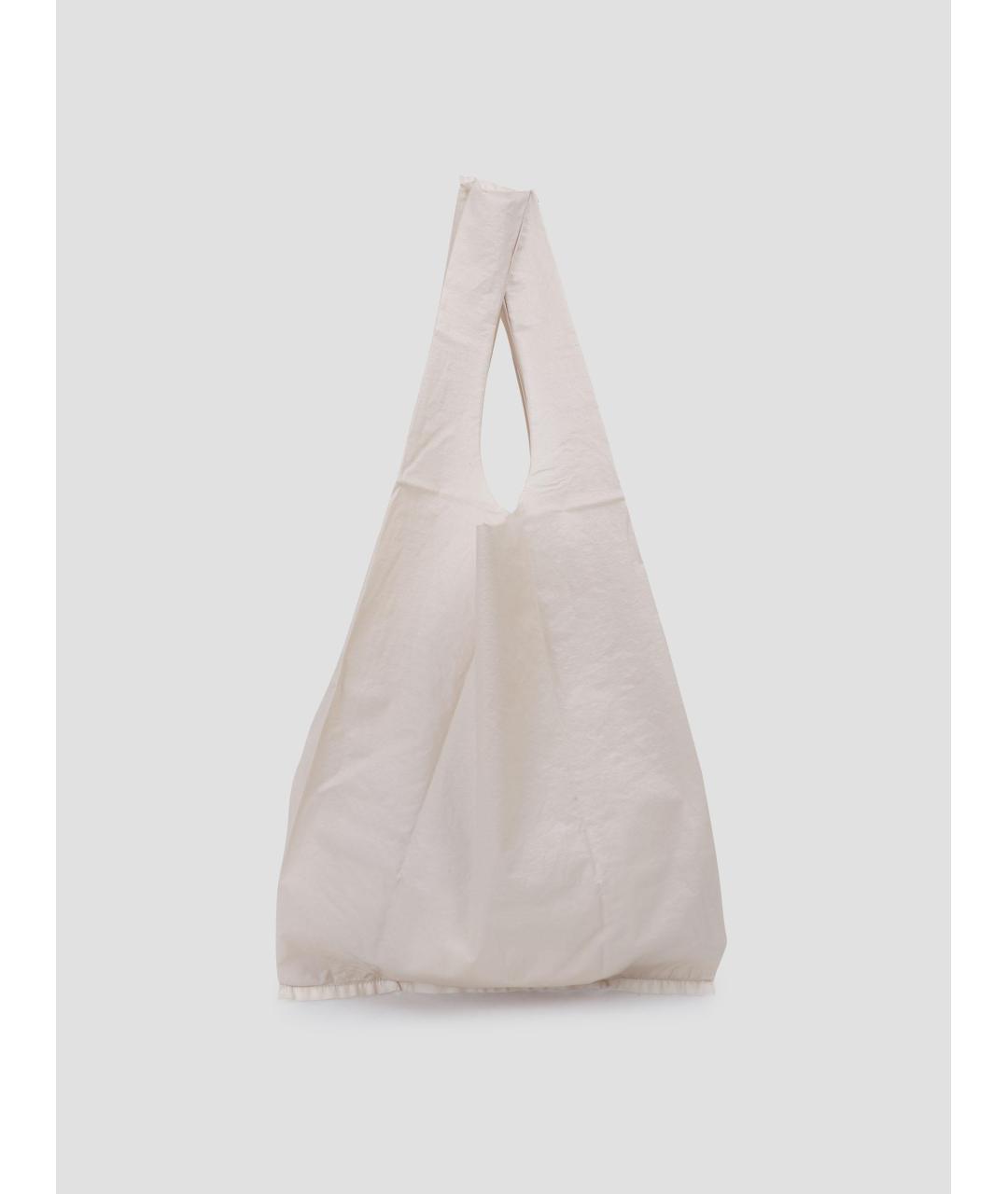 OUR LEGACY Белая тканевая сумка тоут, фото 3