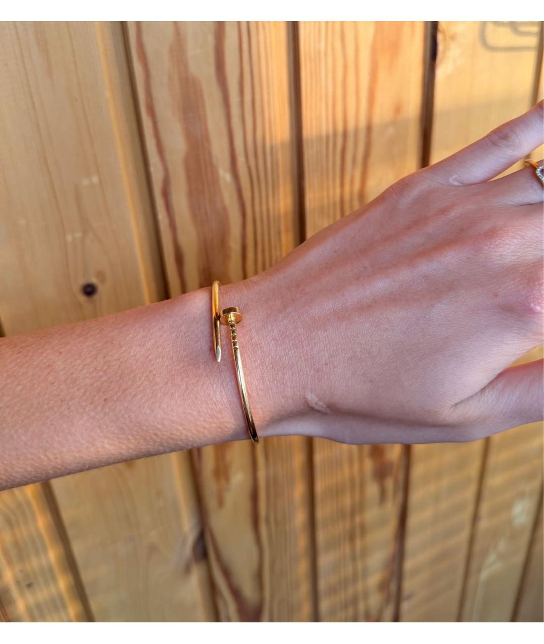 CARTIER Золотой браслет из желтого золота, фото 3