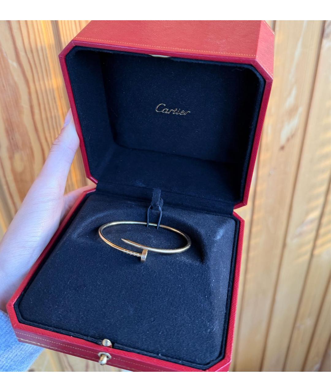 CARTIER Золотой браслет из желтого золота, фото 2