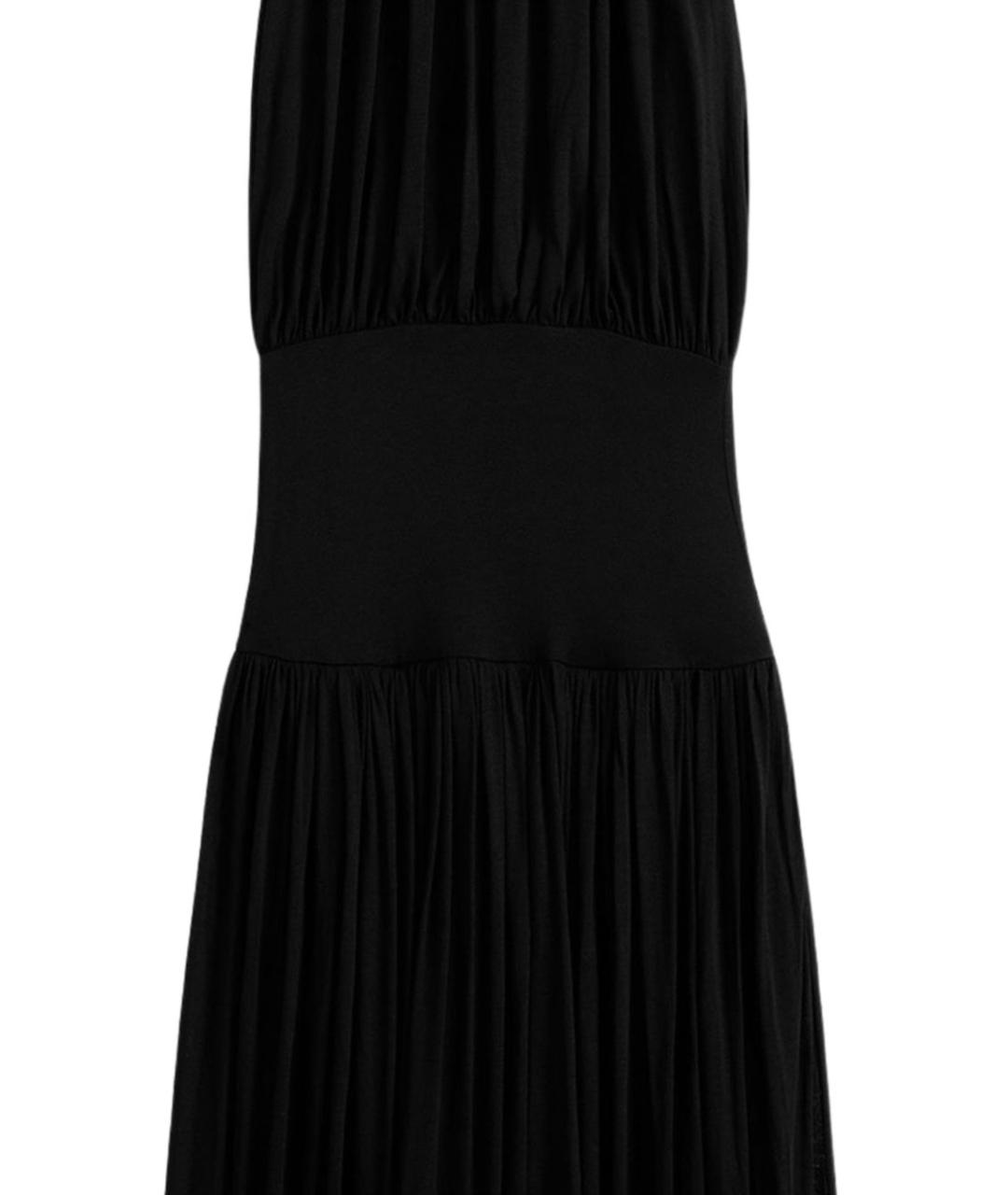 TOTEME Черное вискозное вечернее платье, фото 2