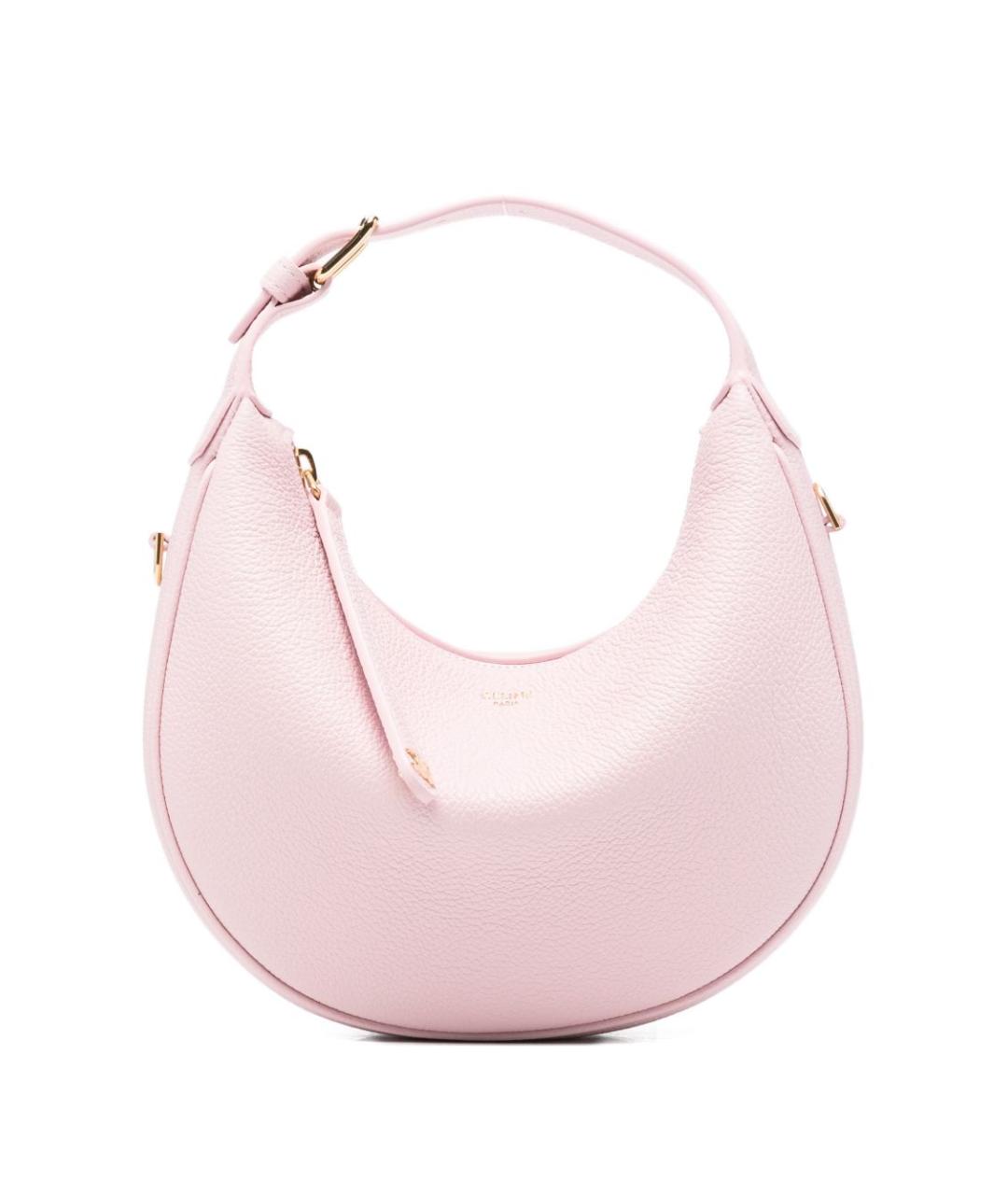 CELINE Розовая кожаная сумка тоут, фото 1