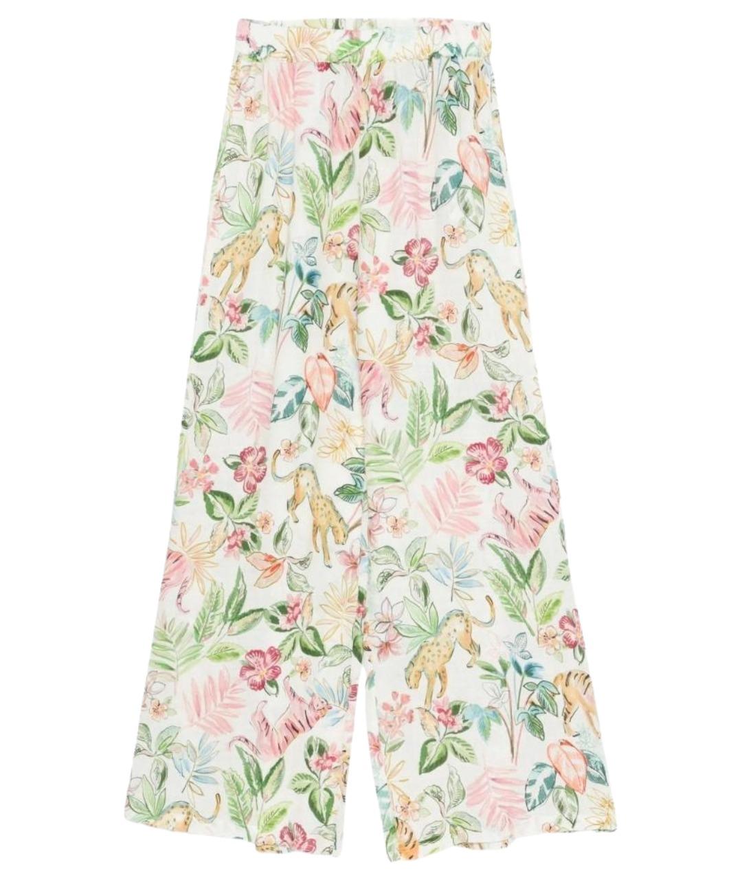 120% LINO Мульти льняные брюки широкие, фото 1