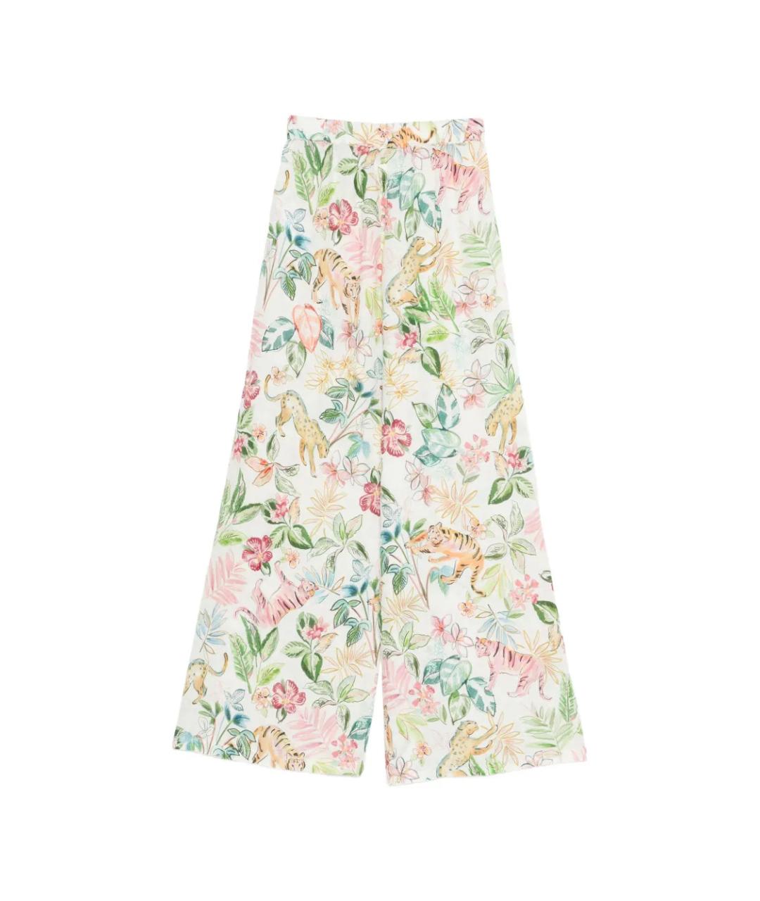 120% LINO Мульти льняные брюки широкие, фото 2