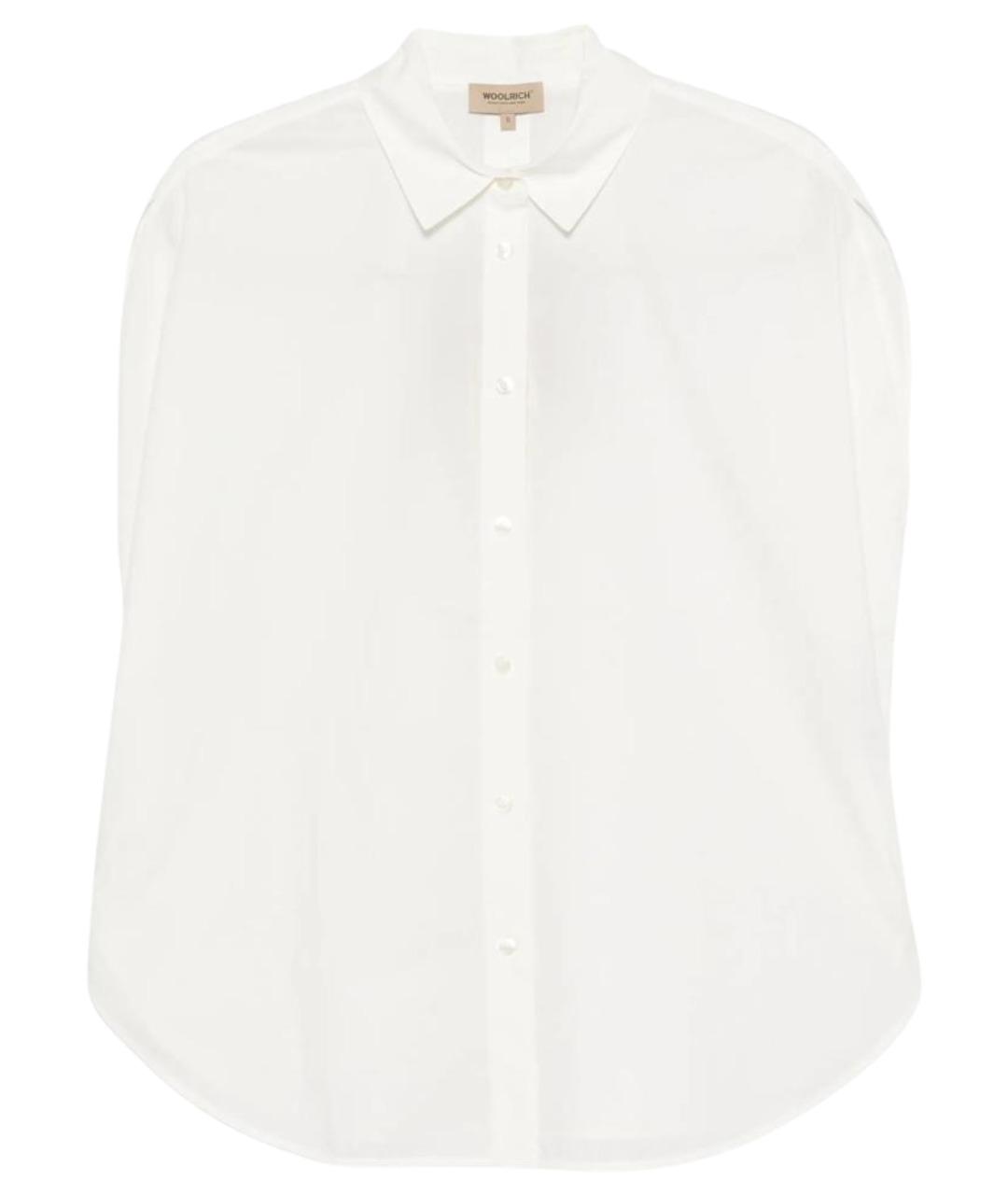 WOOLRICH Белая хлопковая рубашка, фото 1
