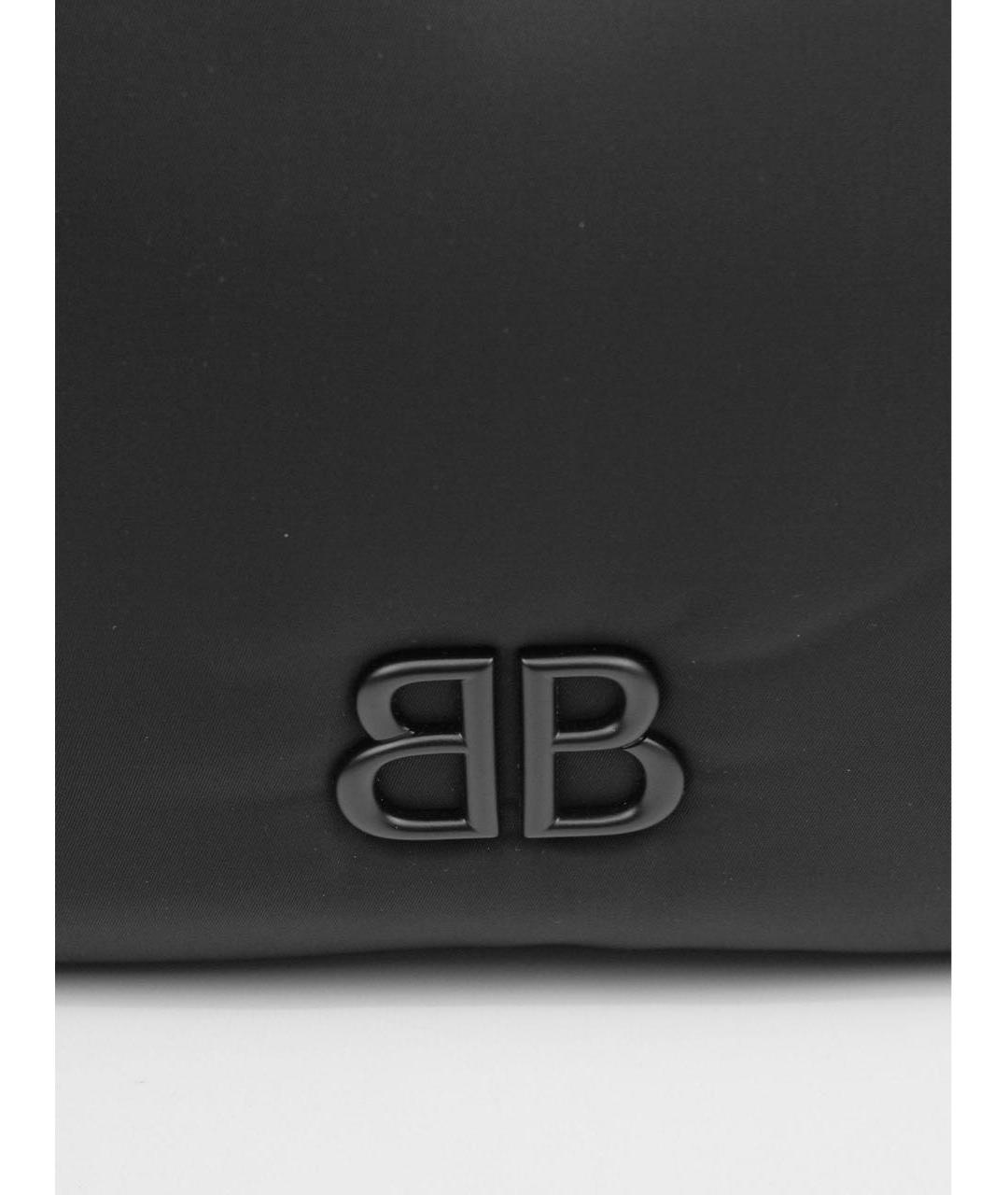 BALENCIAGA Черная тканевая сумка через плечо, фото 3