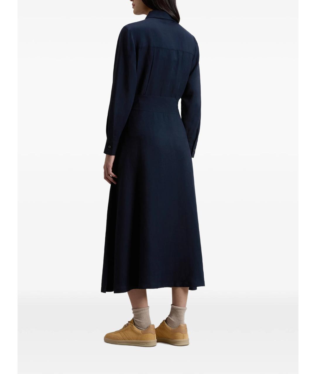 WOOLRICH Темно-синее повседневное платье, фото 3