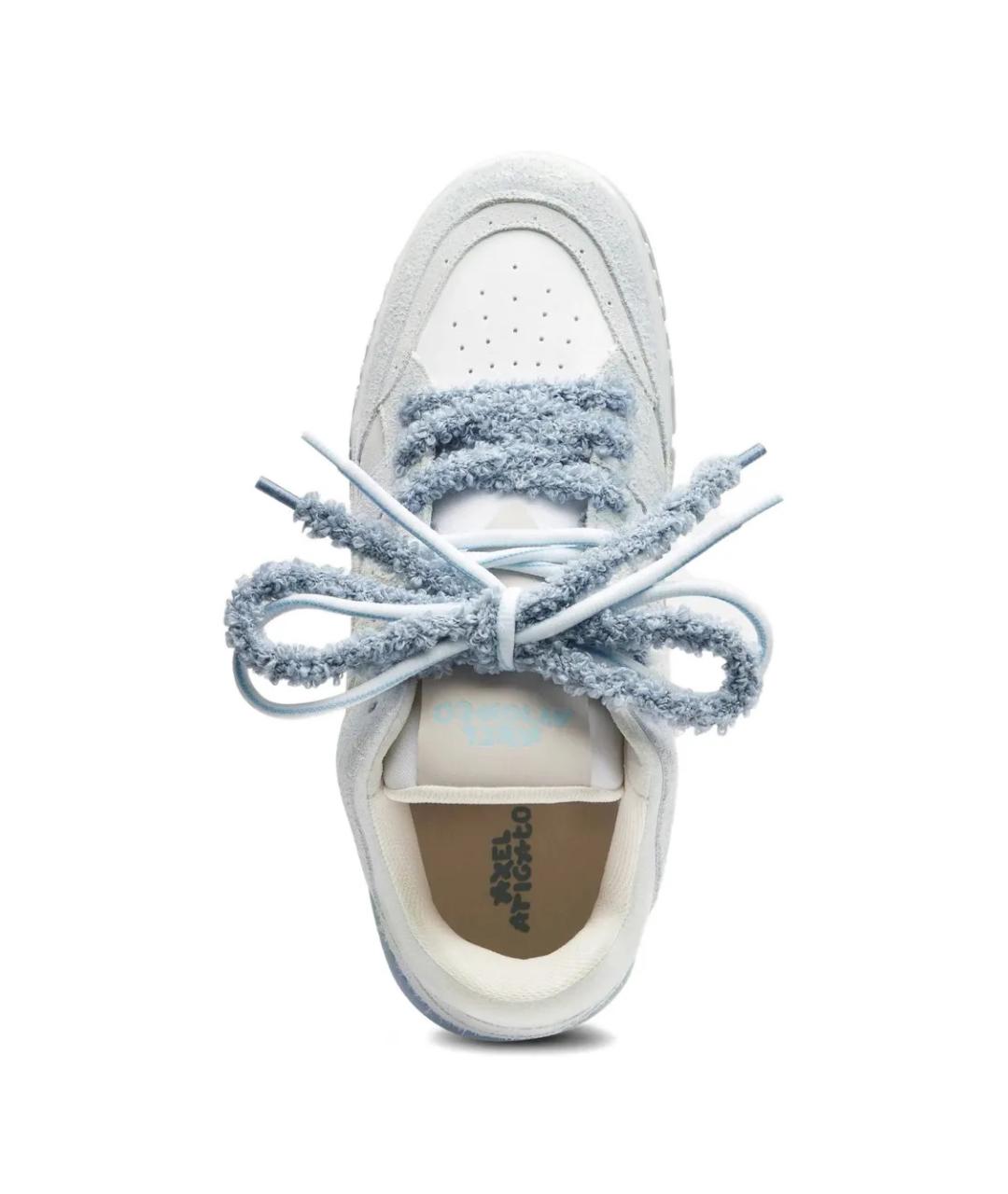 AXEL ARIGATO Серые замшевые низкие кроссовки / кеды, фото 3