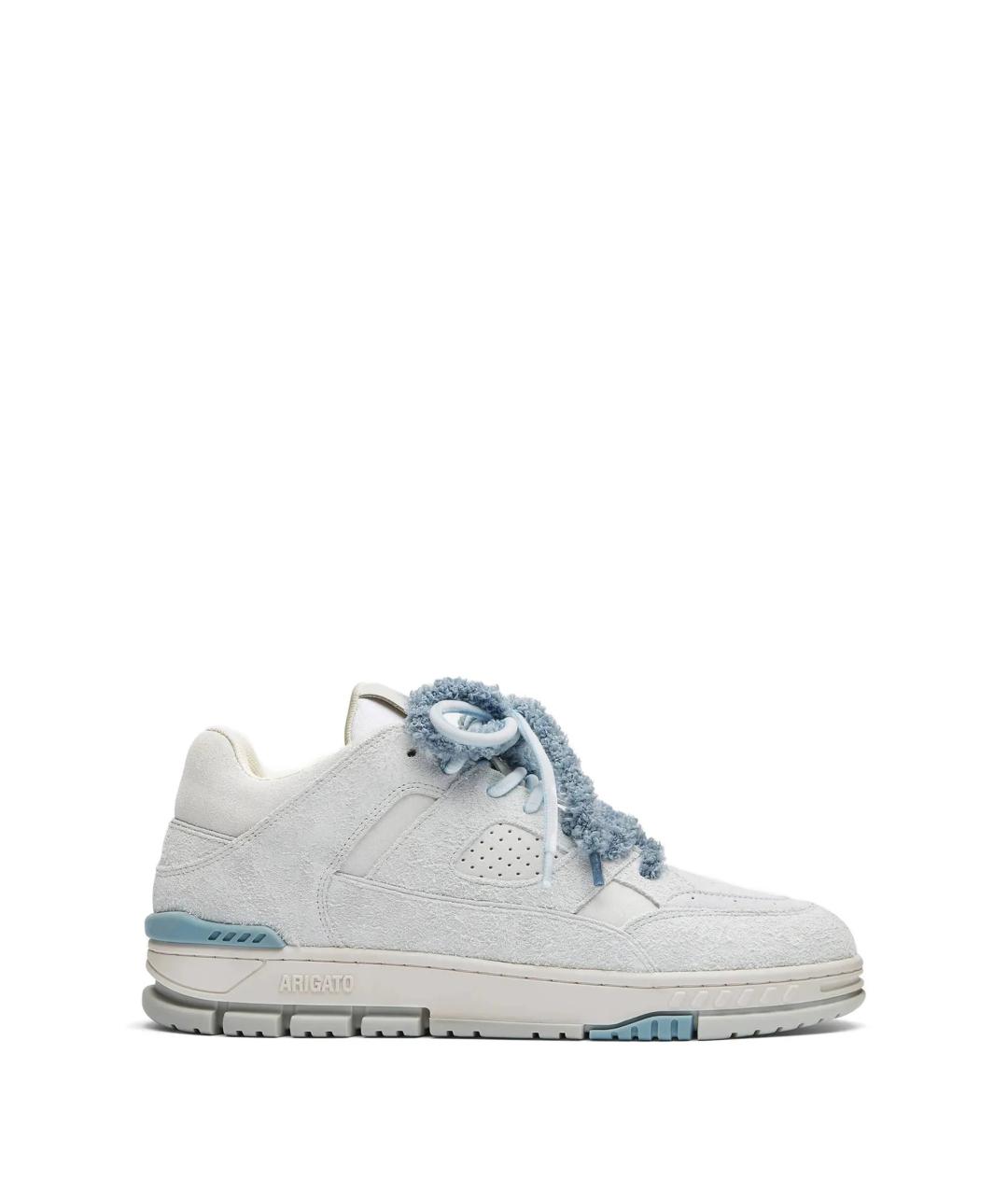 AXEL ARIGATO Серые замшевые низкие кроссовки / кеды, фото 1