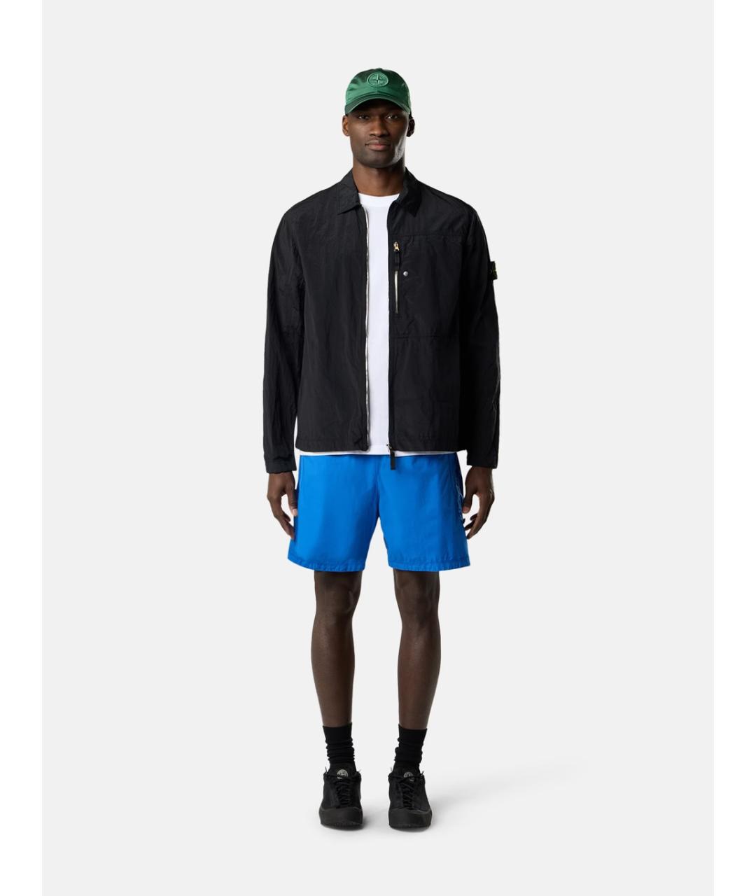 STONE ISLAND Белая хлопковая футболка, фото 2