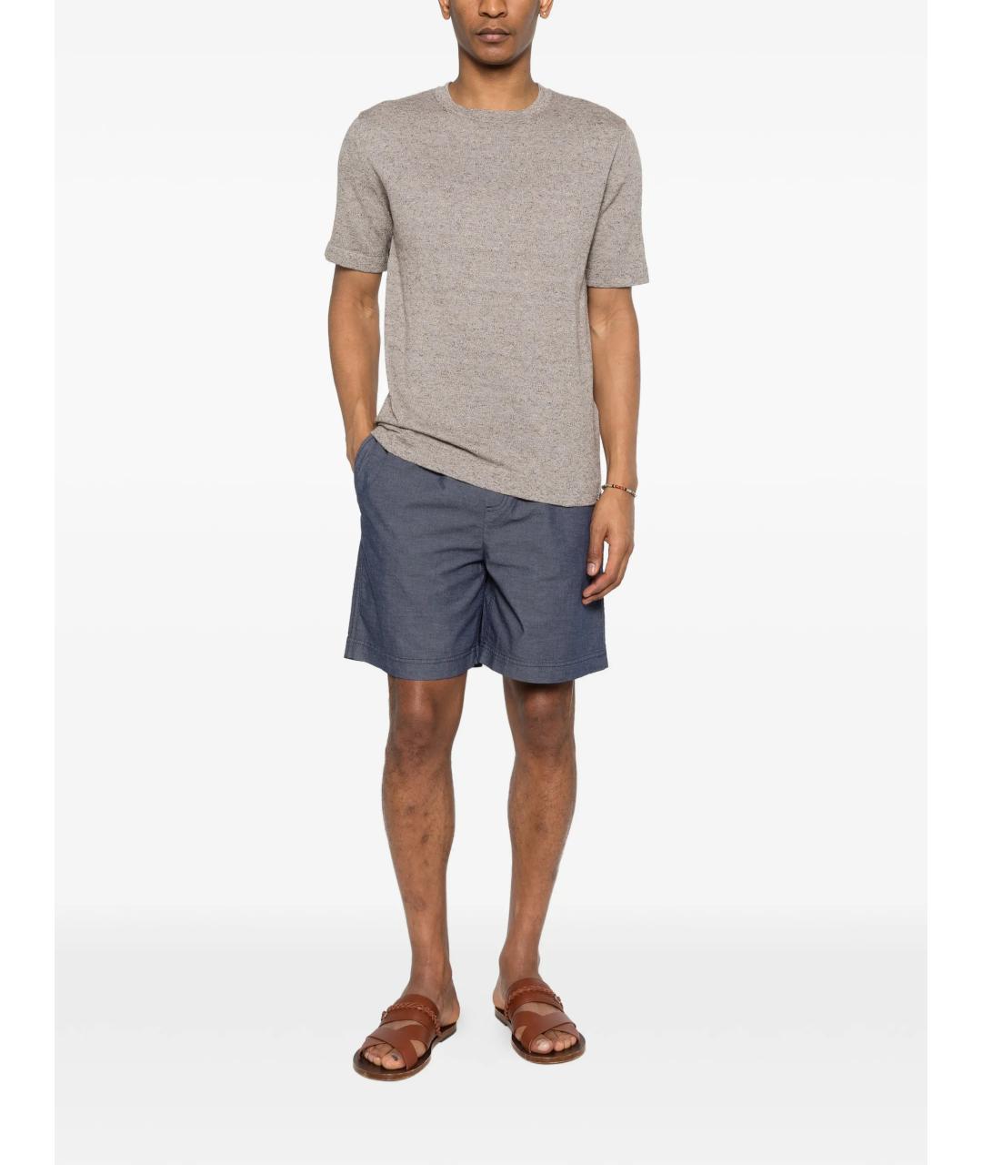 WOOLRICH Серая хлопковая футболка, фото 2