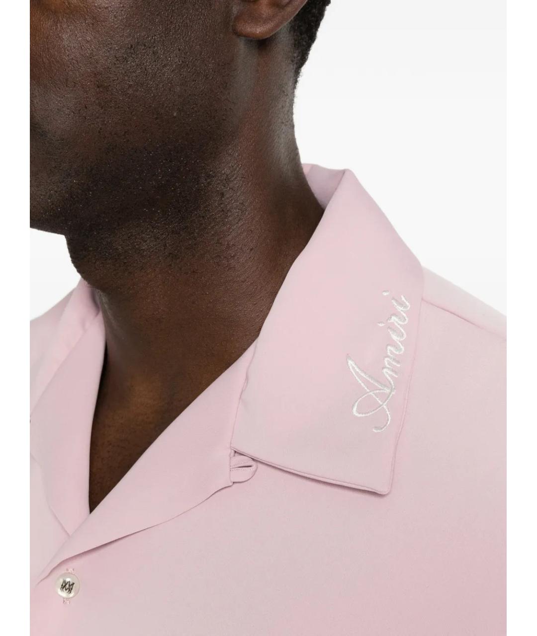 AMIRI Розовая кэжуал рубашка, фото 5