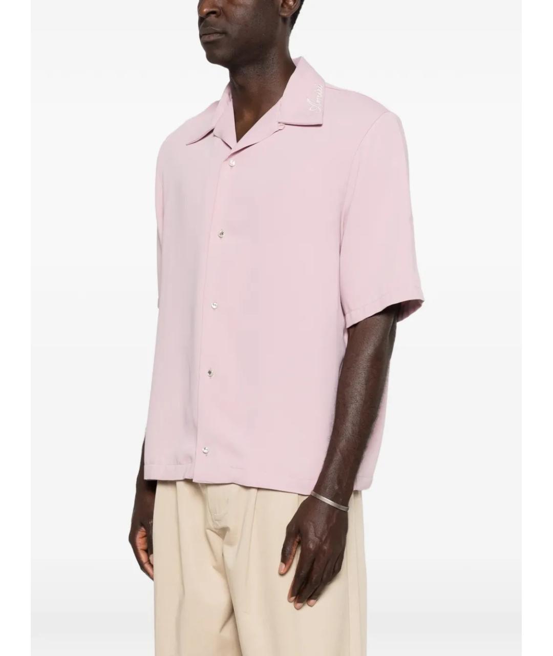 AMIRI Розовая кэжуал рубашка, фото 3