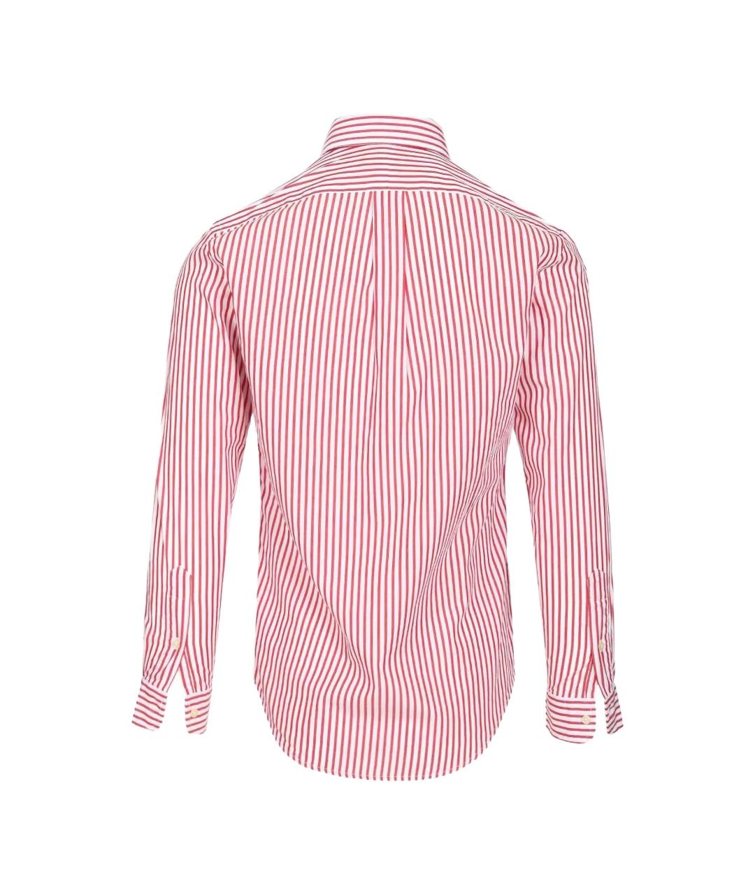 POLO RALPH LAUREN Красная хлопковая кэжуал рубашка, фото 2