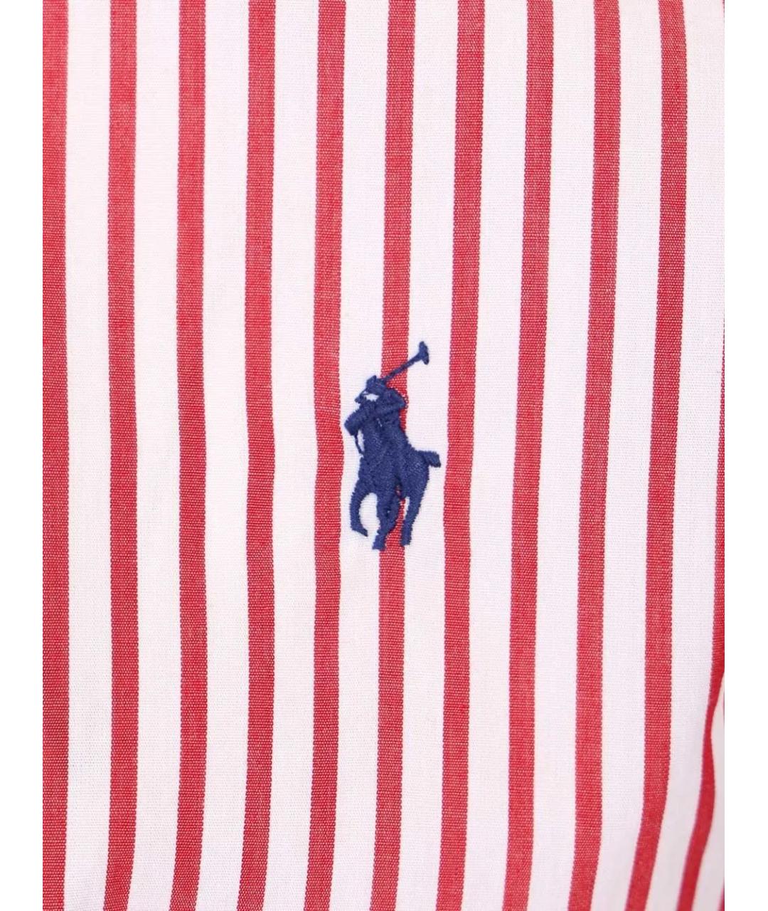 POLO RALPH LAUREN Красная хлопковая кэжуал рубашка, фото 4