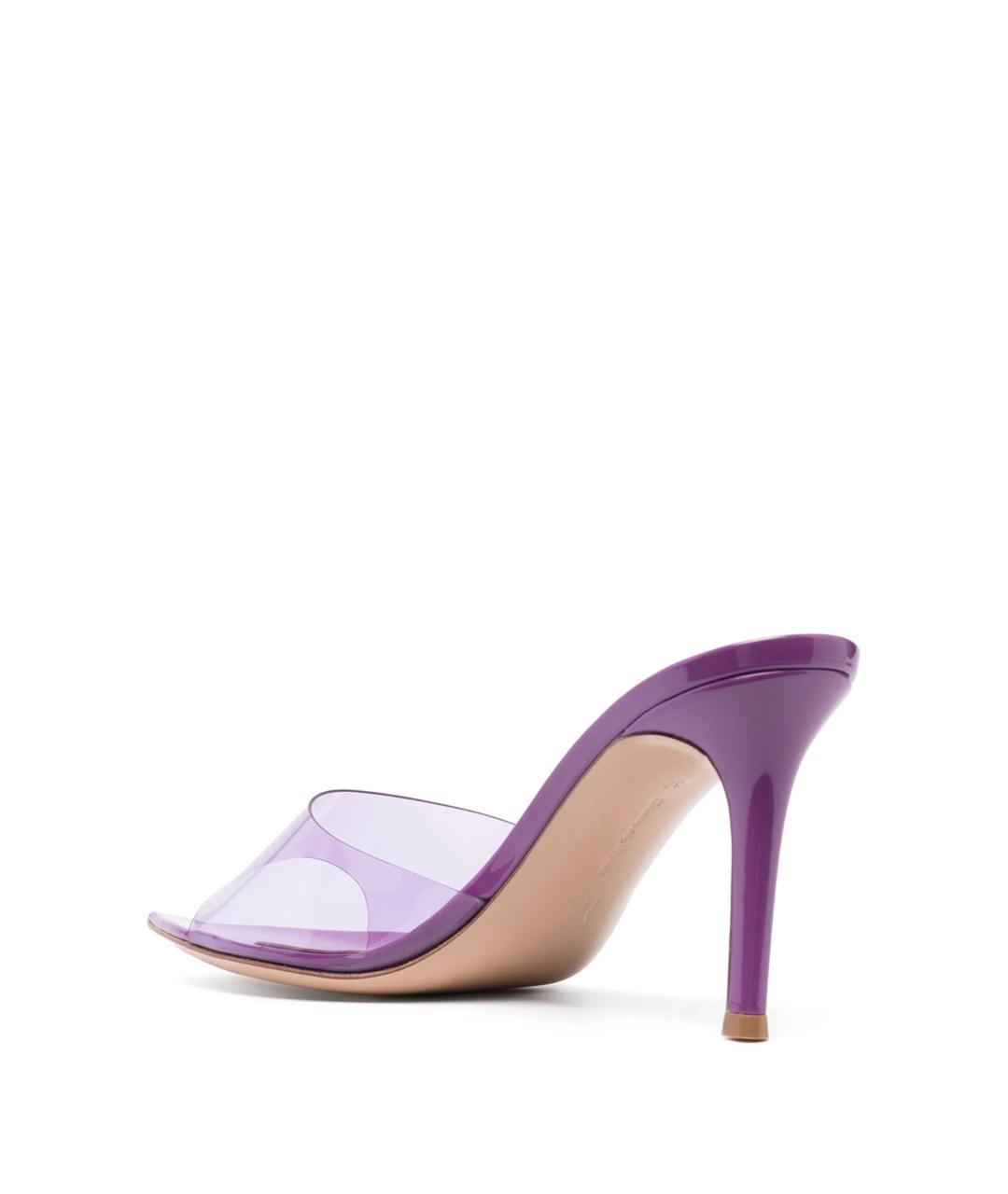 GIANVITO ROSSI Фиолетовые мюли, фото 3