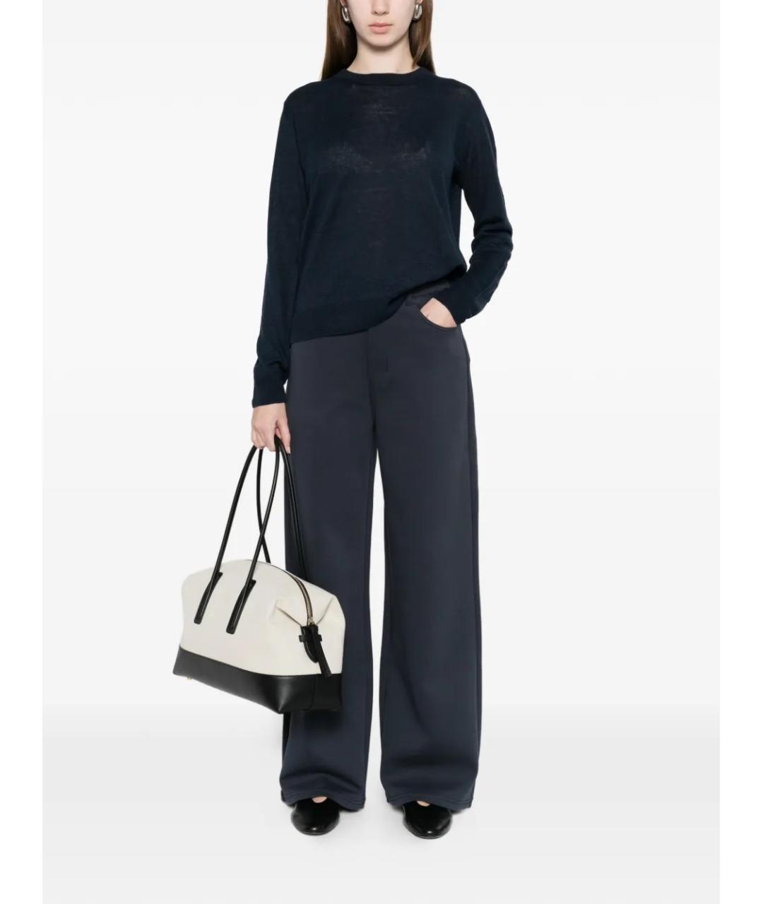 'S MAX MARA Синий джемпер / свитер, фото 2