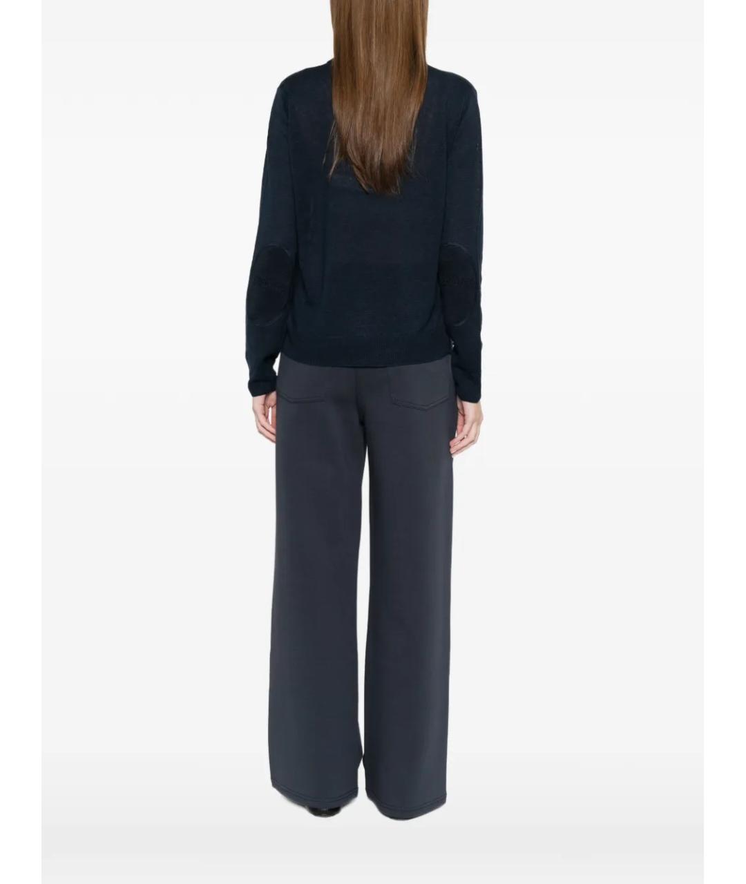 'S MAX MARA Синий джемпер / свитер, фото 4