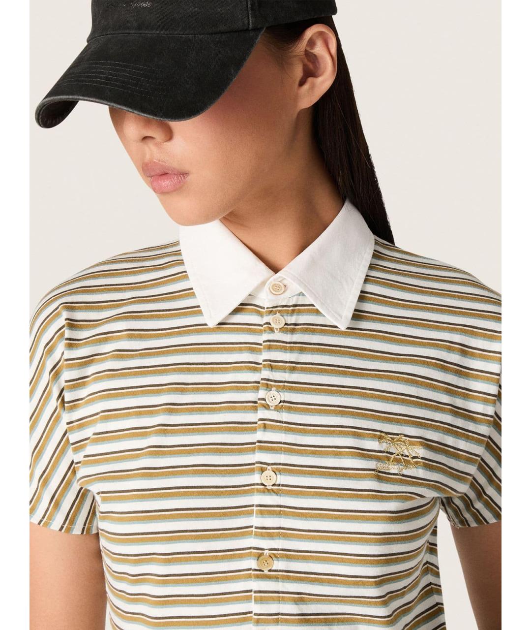 GOLDEN GOOSE DELUXE BRAND Хлопковая футболка, фото 3