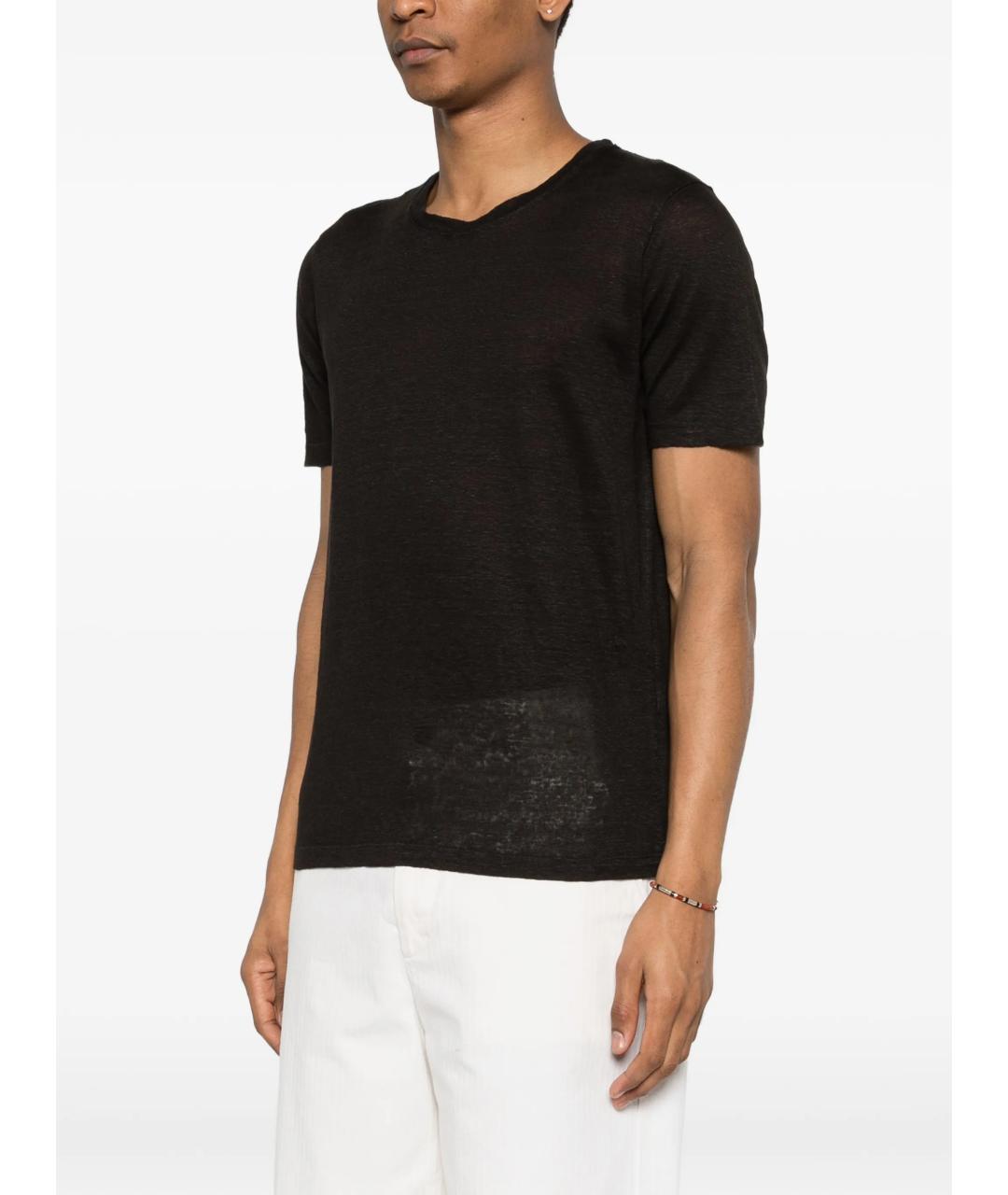 120% LINO Черная футболка, фото 3