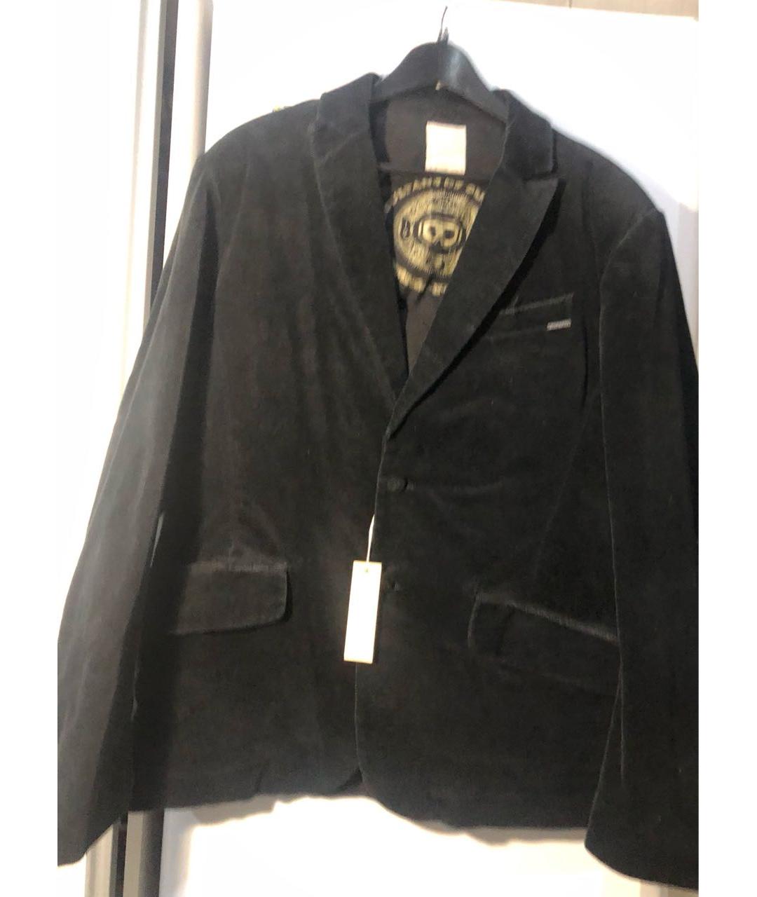 &DAUGHTER Черный бархатный пиджак, фото 4