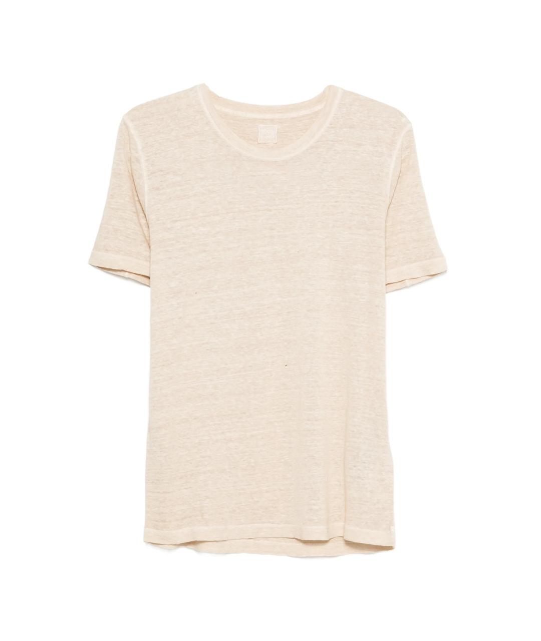 120% LINO Бежевая футболка, фото 1