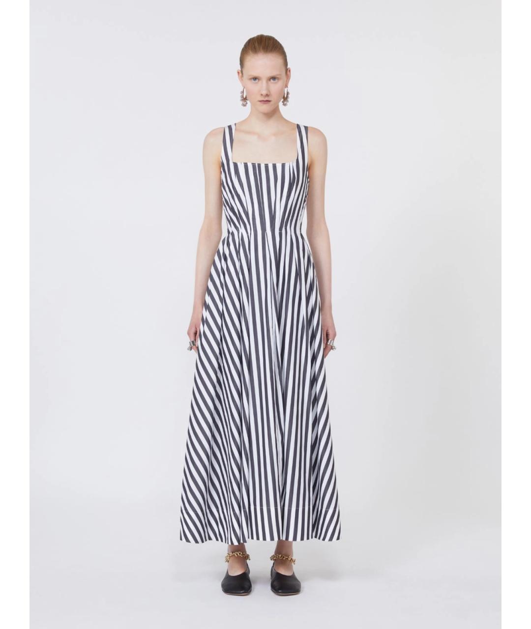 SPORTMAX Мульти хлопковое повседневное платье, фото 3